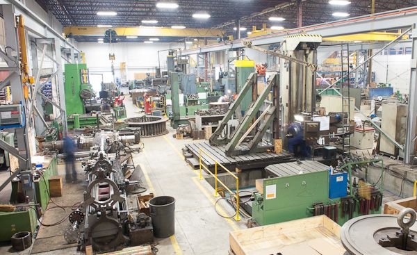 Kadant Carmanah Design Manufacturing Facility includes a Machine Shop with Fabrication Services